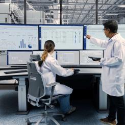 Plattformen ger en enhetlig användarupplevelse som knyter ihop produktionslinjer, maskiner och kontrollrum. Foto: Tetra Pak