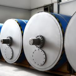 Alla TT SteelDryers är designade enligt en formel fastställd av konstruktionskoden och genom FEM-beräkning och trötthetsverifiering. Foto: Toscotec